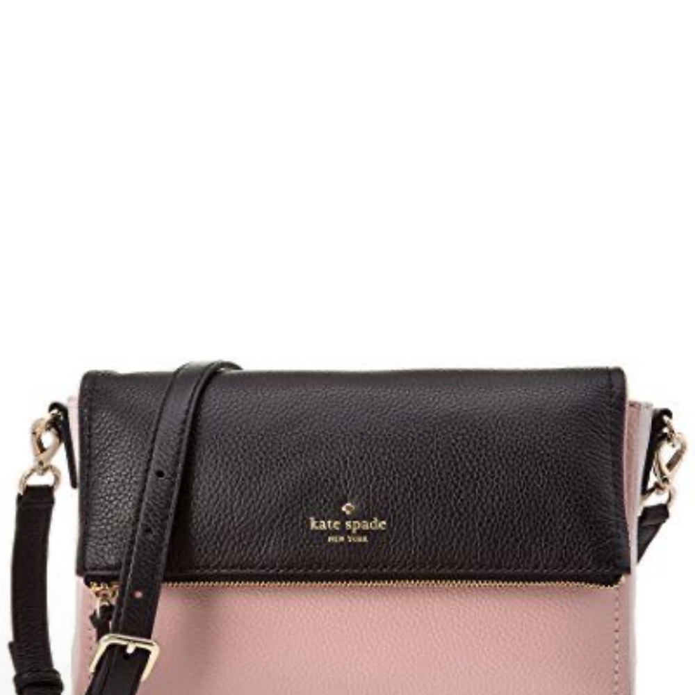 Kate Spade Black and Pink Crossbody Bag